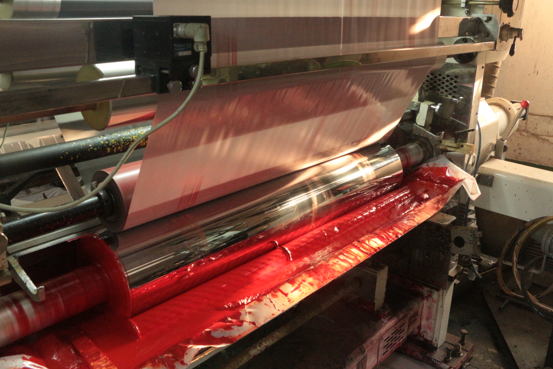 平達利印刷生產(chǎn)線