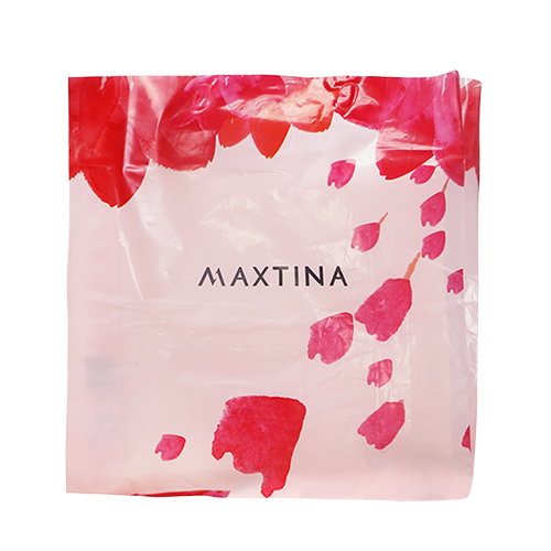 紅色PE廣告平口袋定制