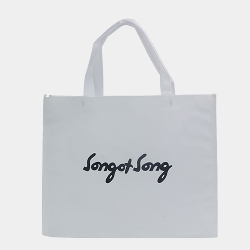 白色服裝手提收納無(wú)紡布袋定制