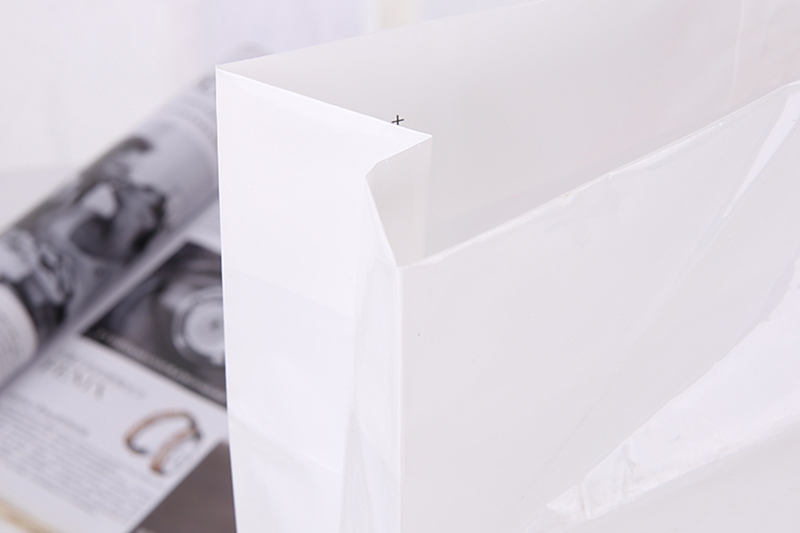 白色pe手提服裝購(gòu)物袋