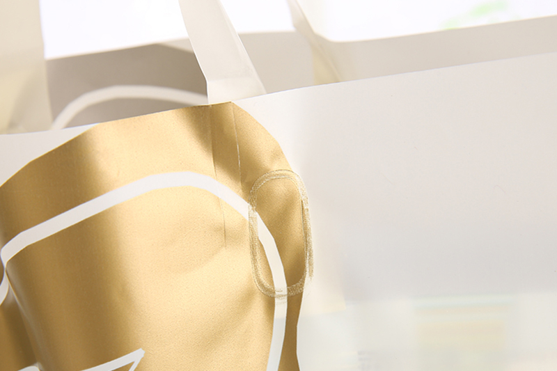 黃色手提PO禮品服裝袋